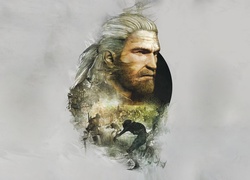 Gra, Wiedźmin 3, Mężczyzna, Wojownik, Geralt
