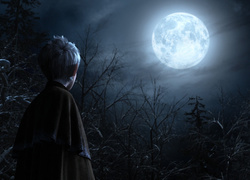 Jack Frost w scenie z filmu animowanego Strażnicy marzeń