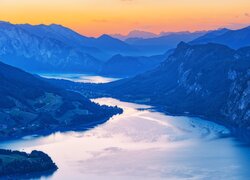 Jezioro Mondsee w Austrii
