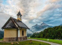 Kapliczka Kirchleitn Kapelle w Berchtesgaden