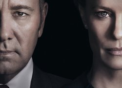 Kevin Spacey i Robin Wright w serialu House of Cards