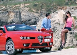 Alfa Romeo Spider, 2007, Kobieta, Mężczyzna