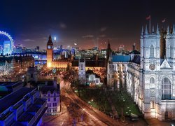 Kolegiata św. Piotra w Westminsterze z widokiem na londyński Big Ben