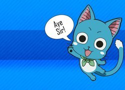 Fairy Tail, Happy, Kotek, Manga Anime