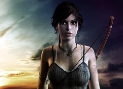 Tomb Raider, Lara Croft, Łuk, Wojowniczka