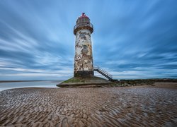 Latarnia morska, Point of Ayr Lighthouse, Flintshire, Walia
