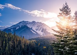 Park Narodowy Banff w Górach Skalistych w Kanadzie