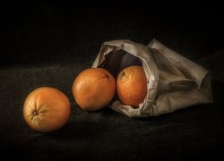 Pomarańcze w torebce