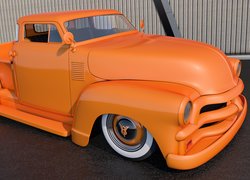 Pomarańczowy Chevrolet 3100 Pickup