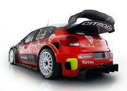 Rajdowy, Citroen C3 WRC, 2017, Tył