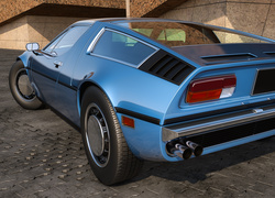 Maserati Bora, 1971 - 1978, Tył