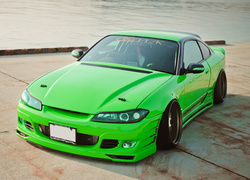 Zielony, Nissan Silvia S15, 1999