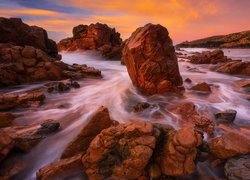 Morze, Skały, Półwysep Yorke Peninsula, Australia