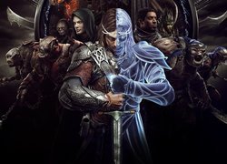 Talion na czele postaci z gry Middle-Earth: Shadow of War