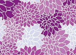 Tekstura w fioletowe kwiaty