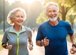 Mężczyzna, Kobieta, Sport, Bieg