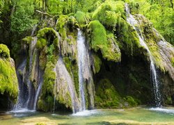Wodospad Cascade des Tufs