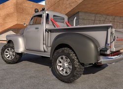 Chevrolet Pickup 4x4, 1951, Zabytkowy, Bok