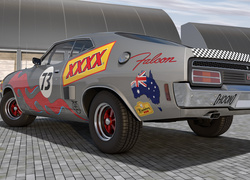 Zabytkowy Ford Falcon XB GT z 1973 roku