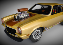 Zabytkowy samochód Chevrolet Vega z 1971 roku