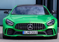 Zielony, Mercedes-AMG GT R, Przód